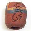 Handmade Pottery Clay Beads, About:13x16mm, Hole:Approx 4mm, Sold by Bag