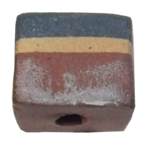 Handmade Pottery Clay Beads, About:11x9mm Hole:Approx 2mm, Sold by Bag