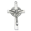 Pendant, Zinc Alloy Jewelry Findings, Cross 30x53mm, Sold by Bag