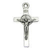 Pendant, Zinc Alloy Jewelry Findings, Cross 12x22mm, Sold by Bag