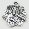 Pendant, Zinc Alloy Jewelry Findings, 16x17mm, Sold by Bag