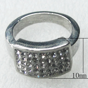 Stainless Steel Rings, 10mm, Sold by PC