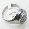 Stainless Steel Rings, 18mm, Sold by PC