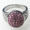 Stainless Steel Rings, 17mm, Sold by PC
