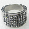 Stainless Steel Rings, 13mm, Sold by PC