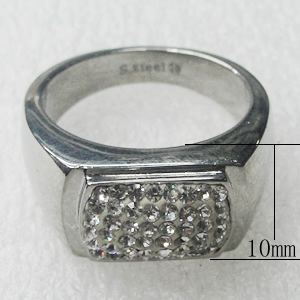 Stainless Steel Rings, 10mm, Sold by PC