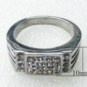 Stainless Steel Rings, 10mm, Sold by PC