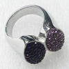 Stainless Steel Rings, 23x21mm, Sold by PC