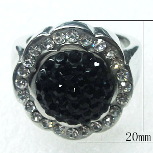 Stainless Steel Rings, 20mm, Sold by PC