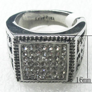 Stainless Steel Rings, 16mm, Sold by PC