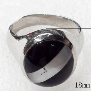 Stainless Steel Rings, 18mm, Sold by PC