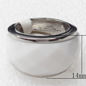 Stainless Steel Rings, 14mm, Sold by PC