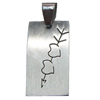 Stainless Steel Pendant, 14x32mm, Sold by bag