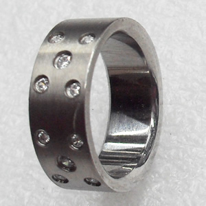 Stainless Steel Rings, 7mm, Sold by PC