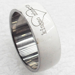 Stainless Steel Rings, 8mm, Sold by PC