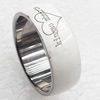 Stainless Steel Rings, 8mm, Sold by PC