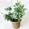 Artificial Plant With Flowerpot, Height:about 11 inch, Sold by Dozen
