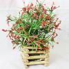 Artificial Plant With Flowerpot, Height:about 10.6 inch, Sold by Dozen