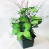 Artificial Plant With Flowerpot, Height:about 11.8 inch, Sold by Dozen