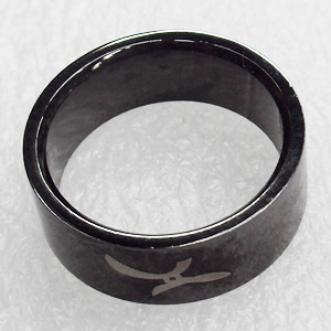 Stainless Steel Rings, 8mm, Sold by PC