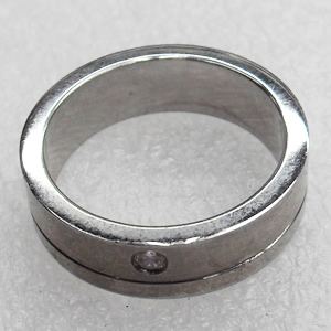 Stainless Steel Rings, 7mm, Sold by PC