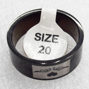 Stainless Steel Rings, 8mm, Sold by PC