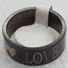 Stainless Steel Rings, 8mm, Sold by PC