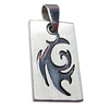 Stainless Steel Pendant, 18x33mm, Sold by bag