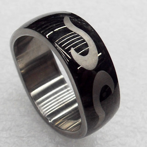 Stainless Steel Rings, 8mm, Sold by PC