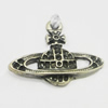 Pendant, Zinc Alloy Jewelry Findings, 25x19mm Hole:2.5mm, Sold by Bag
