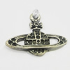 Pendant, Zinc Alloy Jewelry Findings, 25x19mm Hole:2.5mm, Sold by Bag