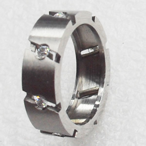 Stainless Steel Rings, 6mm, Sold by PC