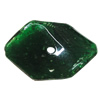 Imitate Gemstone Acrylic Beads, Twist Polygon 30x19mm Hole:3mm, Sold by Bag