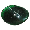 Imitate Gemstone Acrylic Beads, Twist Flat Oval 37x28mm Hole:3mm, Sold by Bag