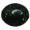 Imitate Gemstone Acrylic Beads, Flat Oval 24x20mm Hole:2mm, Sold by Bag