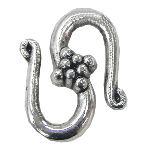 Clasps Zinc Alloy Jewelry Findings, 10x14mm, Sold by Bag