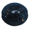 Imitate Gemstone Acrylic Beads, Flat Oval 32x29mm Hole:3.5mm, Sold by Bag