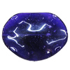 Imitate Gemstone Acrylic Beads, Twist Flat Oval 34x26mm Hole:2mm, Sold by Bag