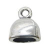 Zinc Alloy Cord End Caps, 11x12mm, Sold by Bag