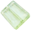 Painted Acrylic Beads,Transparent Painted Gold, Rectangle, 18x24x6mm, Hole:Approx 2mm, Sold by Bag