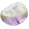 Painted Acrylic Beads,Transparent Painted Gold, 29x30mm, Hole:Approx 2mm, Sold by Bag