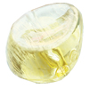 Painted Acrylic Beads,Transparent Painted Gold,Nugget,33x30mm, Hole:Approx 2mm, Sold by Bag