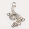 Pendant, Zinc Alloy Jewelry Findings, Animal 19x29mm, Sold by Bag