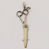 Pendant, Zinc Alloy Jewelry Findings, Scissors 13x42mm, Sold by Bag