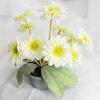 Artificial Flower With Flowerpot, Height:about 15.4 inch, Sold by Dozen