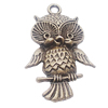 Pendant, Zinc Alloy Jewelry Findings, Animal 28x44mm, Sold by Bag