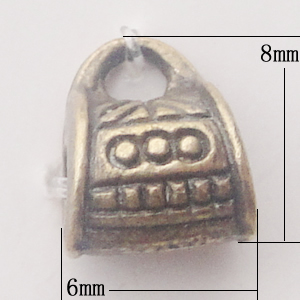 Connectors, Zinc Alloy Jewelry Findings, 6x8mm, Sold by KG