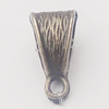 Zinc Alloy Cord End Caps, Zinc Alloy Jewelry Findings, 8x14mm, Sold by KG