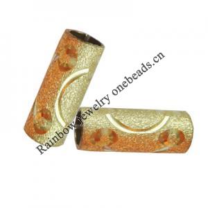 Brass Tubes, Pb-free, 16x6mm, Sold by Bag