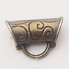 Connectors, Zinc Alloy Jewelry Findings, 21x13mm Hole:6mm, Sold by KG